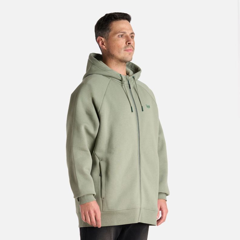 Polerón Hombre Heavy Duty Full Zip Sweatshirt Jade Lippi I25-1