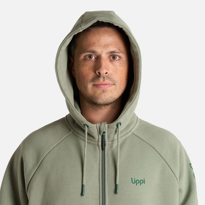 Polerón Hombre Heavy Duty Full Zip Sweatshirt Jade Lippi I25-3