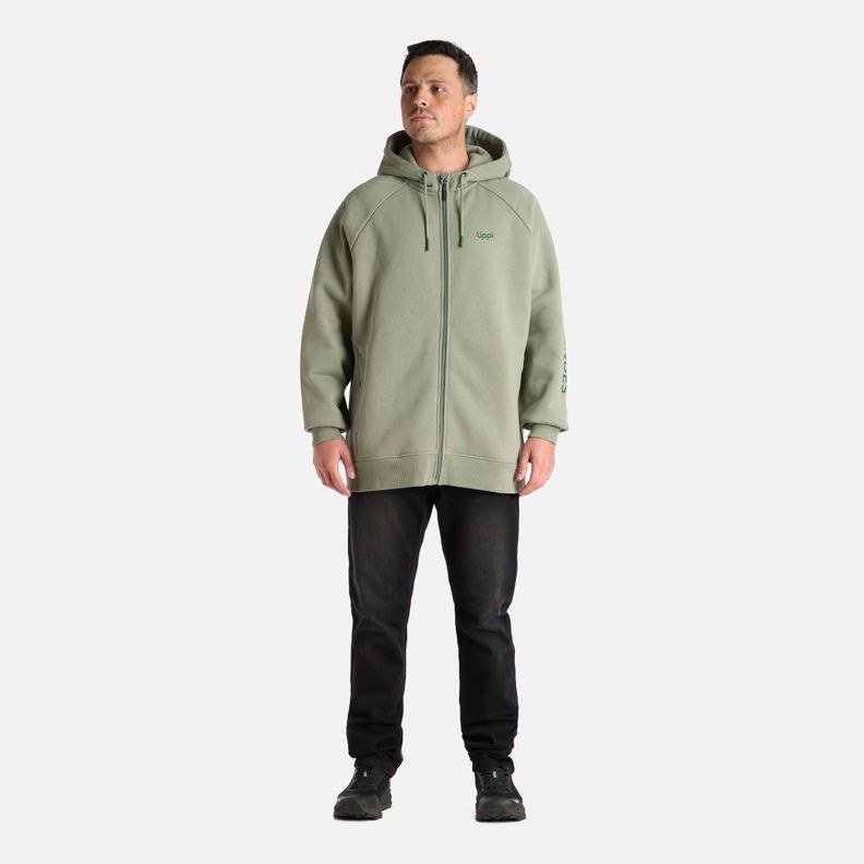 Polerón Hombre Heavy Duty Full Zip Sweatshirt Jade Lippi I25-6