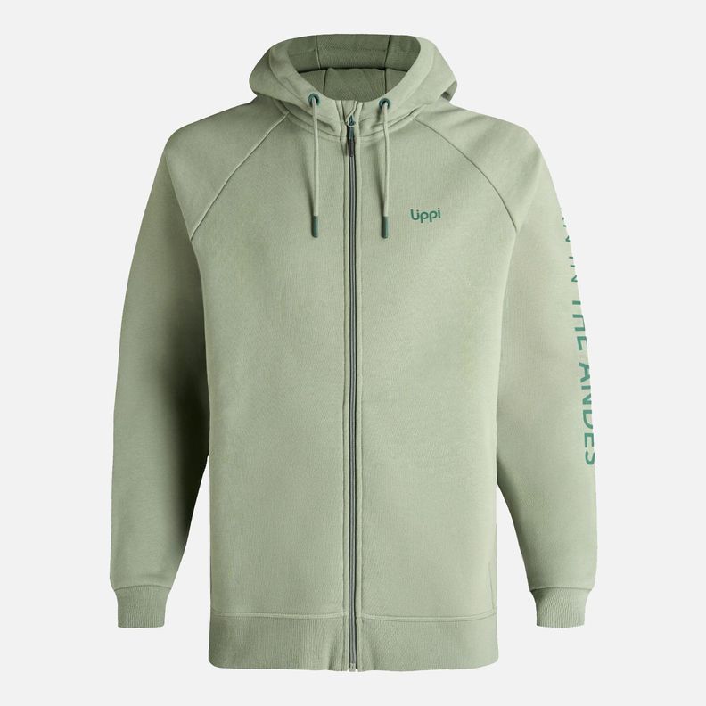 Polerón Hombre Heavy Duty Full Zip Sweatshirt Jade Lippi I25-7