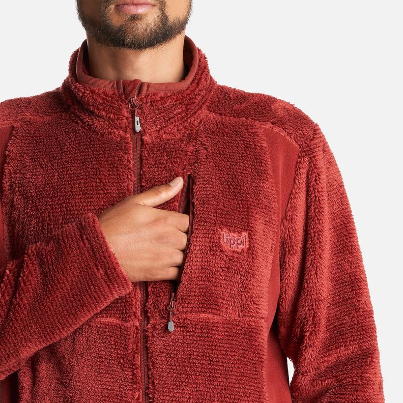 Chaqueta Hombre Ferret Shaggy-Pro Jacket Vino Lippi-4
