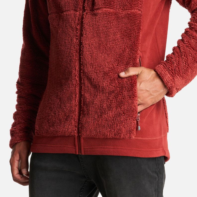 Chaqueta Hombre Ferret Shaggy-Pro Jacket Vino Lippi-5