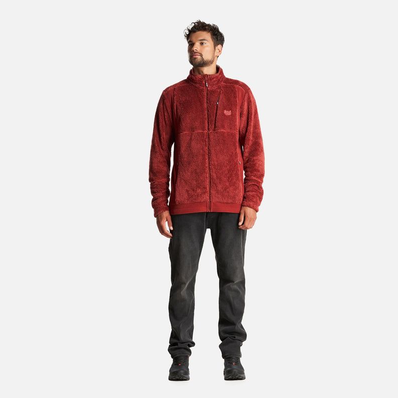 Chaqueta Hombre Ferret Shaggy-Pro Jacket Vino Lippi-6