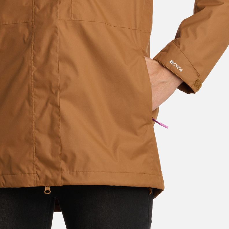 Chaqueta Mujer Corteza Mostaza Haka Honu I25-5