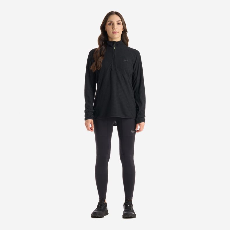 Calzas Mujer Puretrek Q-dry Leggings Negro Lippi I25-5
