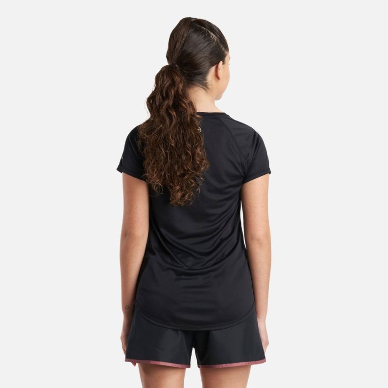 Polera Teen Girl Core Q-Dry T-Shirt Negro Lippi-2