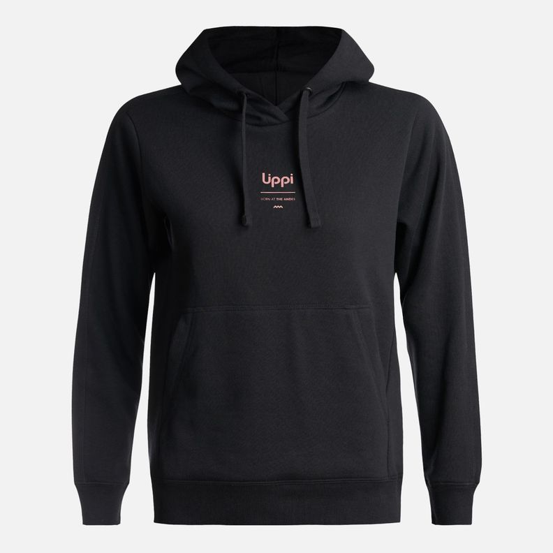 Polerón Teen Girl Ulmo MidPoint Hoody Negro Lippi V25-6