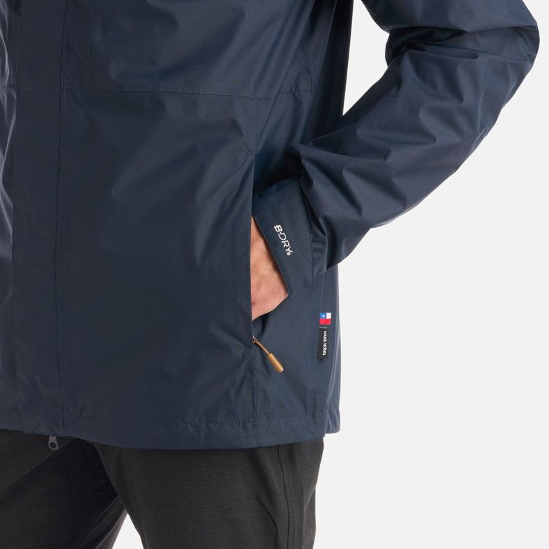 Chaqueta Hombre Corteza Azul Noche Haka Honu I25-5