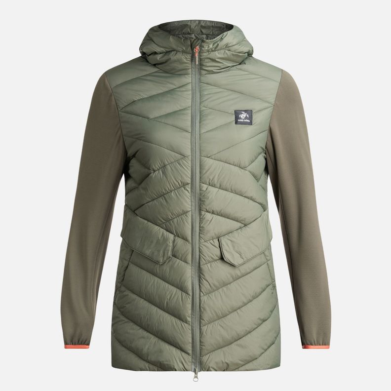 Chaqueta Mujer Altiplano Verde Grisaceo Haka Honu-0