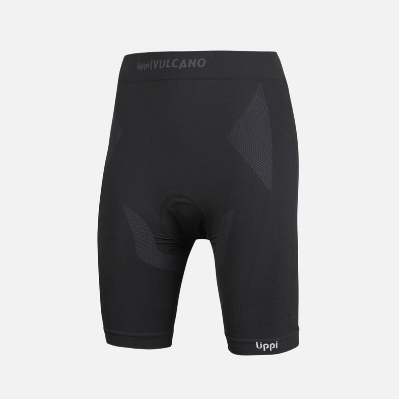 Calza Mujer 4 Bike Seamless Short Negro Lippi-0