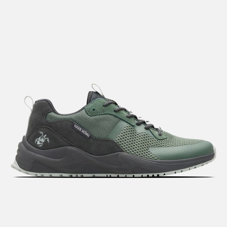 Zapatilla Hombre Patiperro Verde Grisaceo Haka Honu V25-0