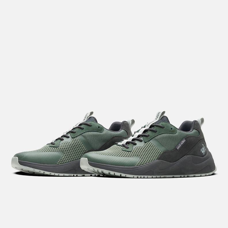 Zapatilla Hombre Patiperro Verde Grisaceo Haka Honu V25-2