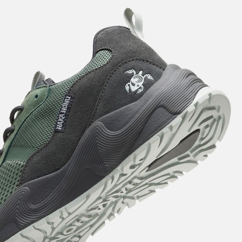 Zapatilla Hombre Patiperro Verde Grisaceo Haka Honu V25-7