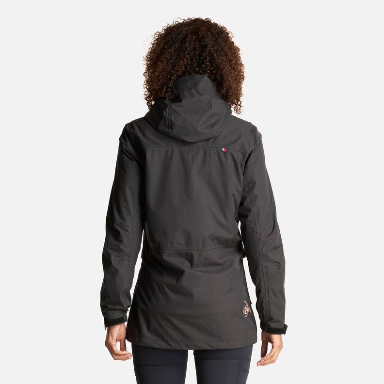 Chaqueta Mujer Kilperry Negro Haka Honu I22-3