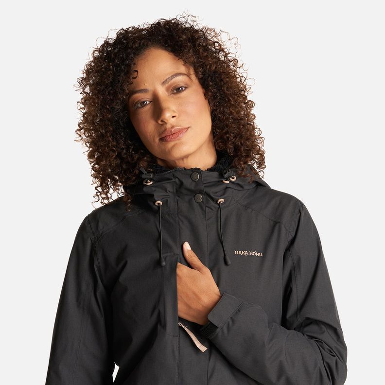 Chaqueta Mujer Kilperry Negro Haka Honu I22-5