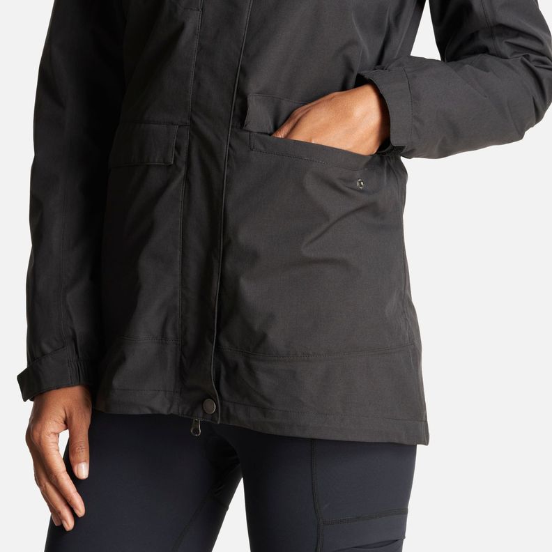 Chaqueta Mujer Kilperry Negro Haka Honu I22-6