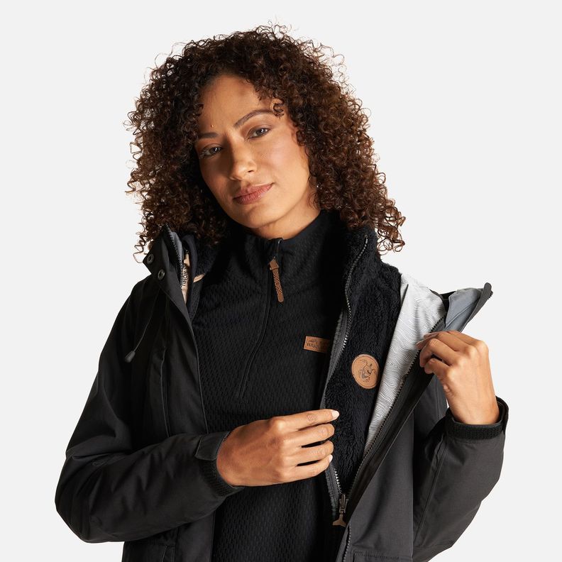 Chaqueta Mujer Kilperry Negro Haka Honu I22-8