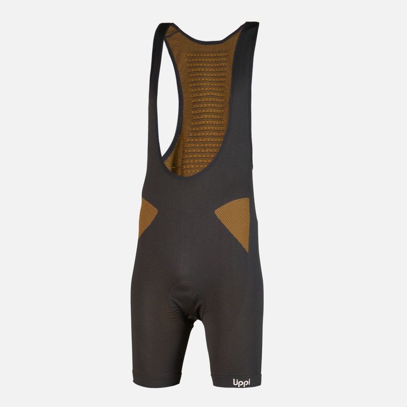 Calza Hombre 4 Bike Suit Seamless Short Grafito Lippi-0