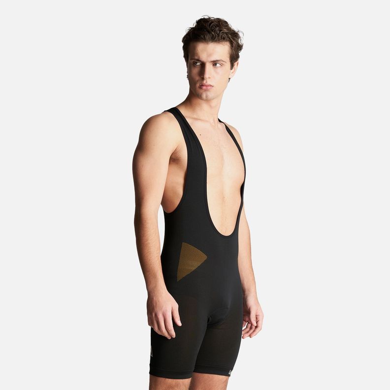 Calza Hombre 4 Bike Suit Seamless Short Grafito Lippi-2