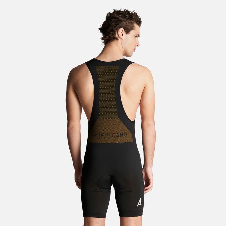 Calza Hombre 4 Bike Suit Seamless Short Grafito Lippi-4