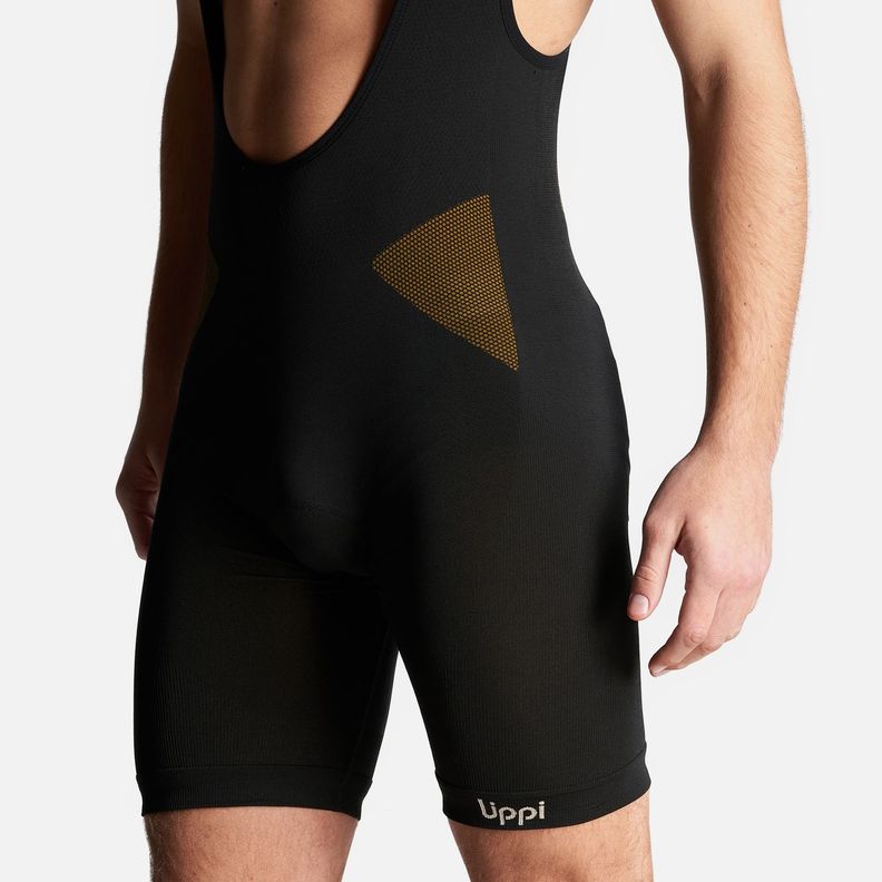Calza Hombre 4 Bike Suit Seamless Short Grafito Lippi-6