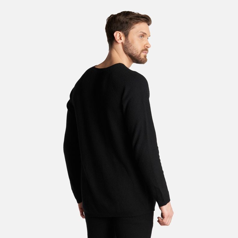 Primera capa Hombre Skintec 3000 Seamless Top Negro Lippi-3