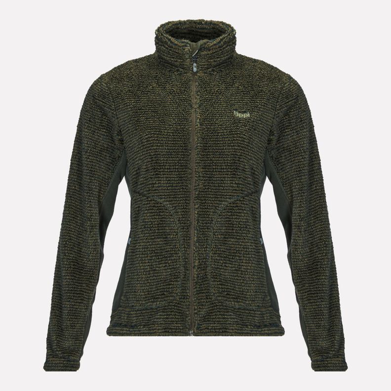 Poleron Mujer Ferret Shaggy-Pro Jacket Verde Musgo Lippi-0