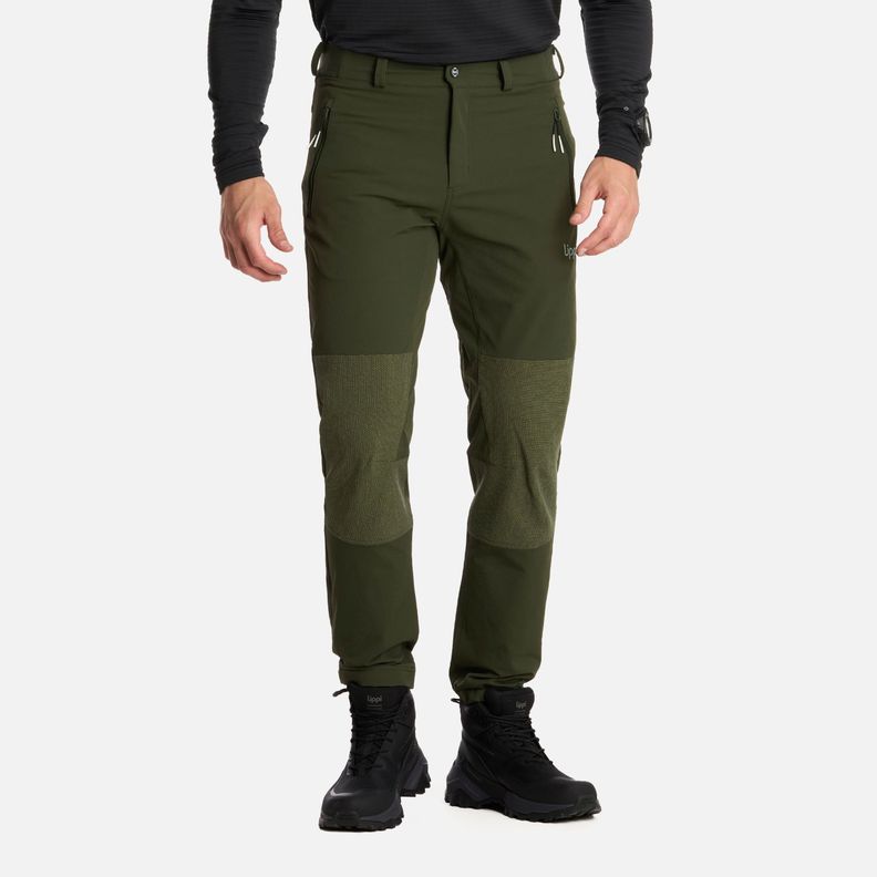 Pantalón Hombre Shelter Softshell Verde Militar Lippi I25-0