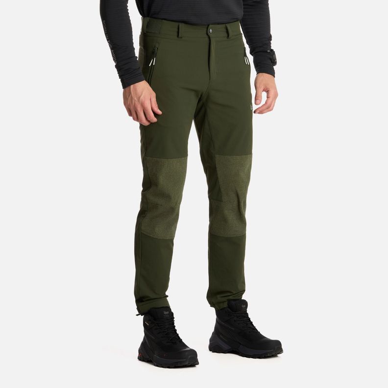 Pantalón Hombre Shelter Softshell Verde Militar Lippi I25-1