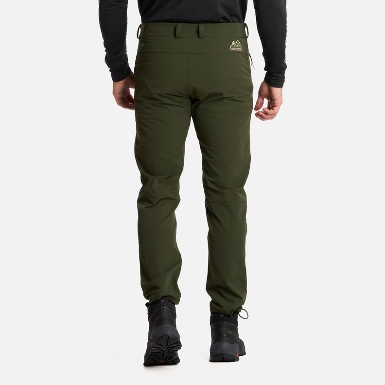Pantalón Hombre Shelter Softshell Verde Militar Lippi I25-2