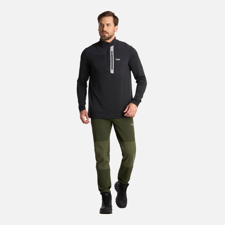 Pantalón Hombre Shelter Softshell Verde Militar Lippi I25-6
