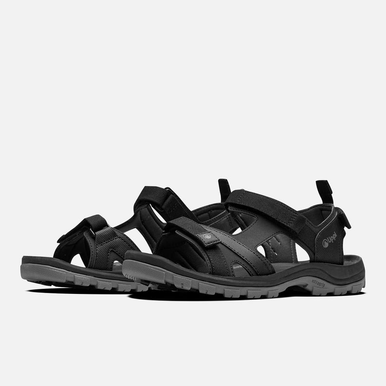 Sandalia Hombre Go Out Negro Lippi V25-1