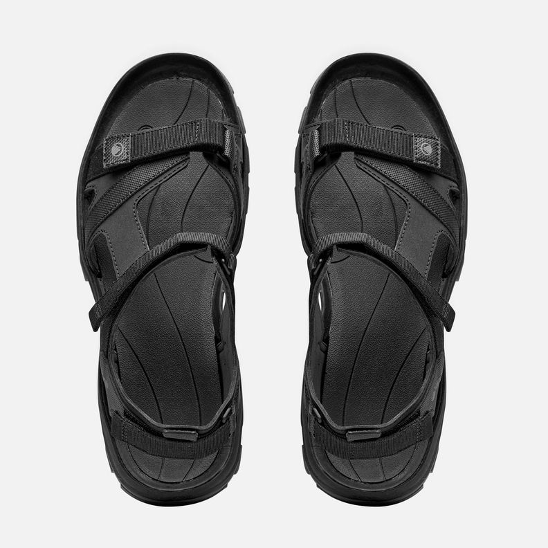 Sandalia Hombre Go Out Negro Lippi V25-3