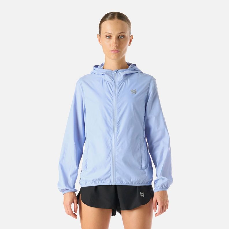 Chaqueta Mujer Built To Move Windbreaker Celeste Vulcano-0