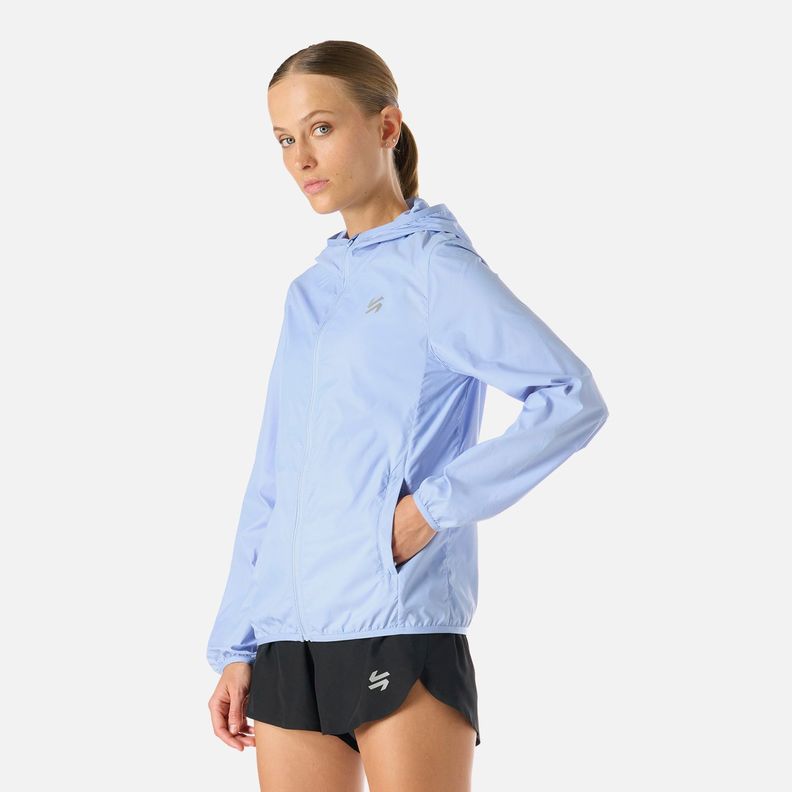 Chaqueta Mujer Built To Move Windbreaker Celeste Vulcano-1