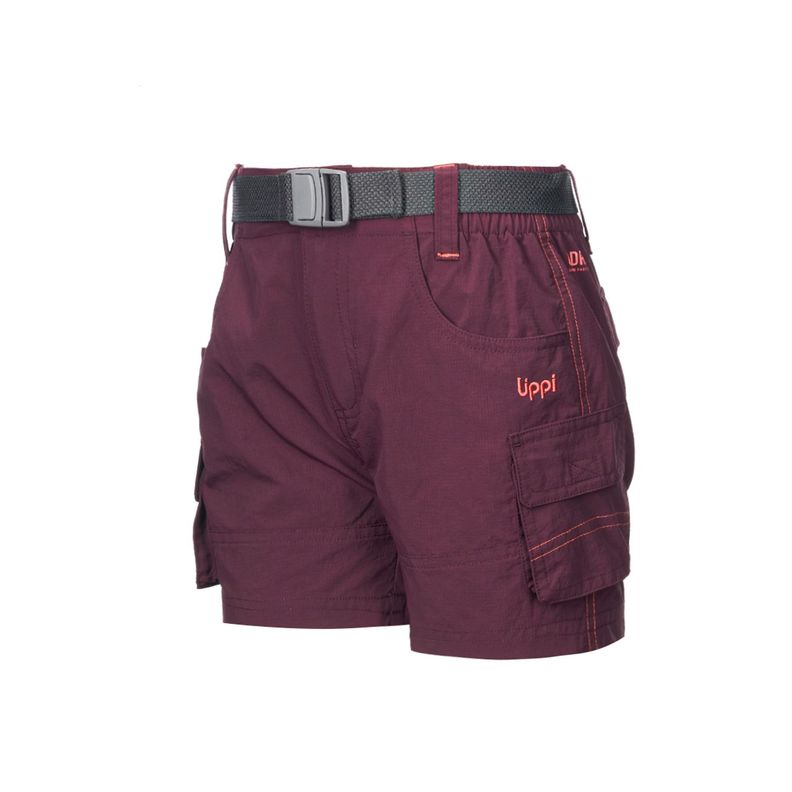 Short Niña Mini Just-Go Q-Dry Cargo Shorts Vino Lippi-0