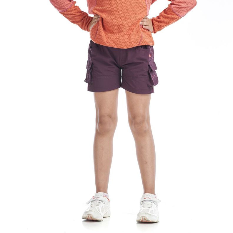 Short Niña Mini Just-Go Q-Dry Cargo Shorts Vino Lippi-1