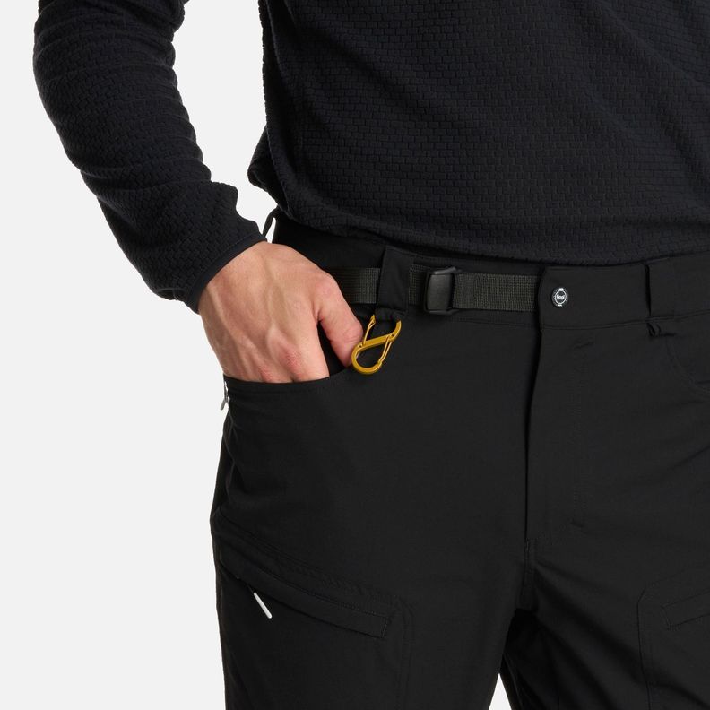 Pantalón Hombre Wollaston Mountain Q-Dry Negro Lippi I25-3