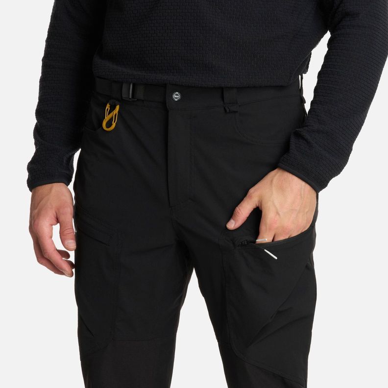 Pantalón Hombre Wollaston Mountain Q-Dry Negro Lippi I25-4
