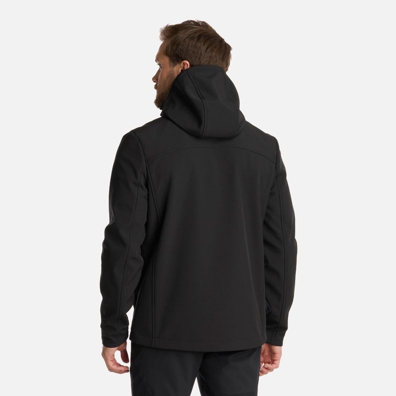 Chaqueta Hombre Macaya Softshell Hoody Negro Lippi I25-2