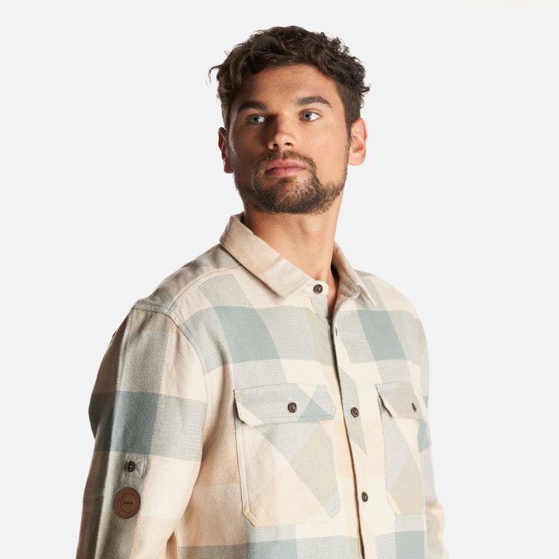 Camisa Hombre Lumberjack Shirt Crudo Lippi I23-3