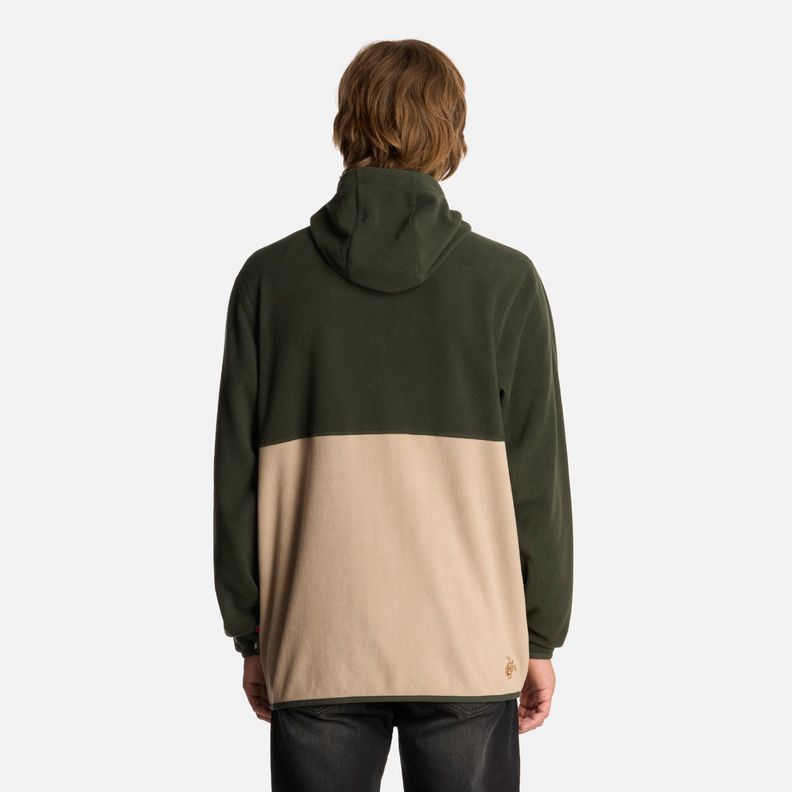 Polerón Hombre Leñero Verde Militar Haka Honu I25-2
