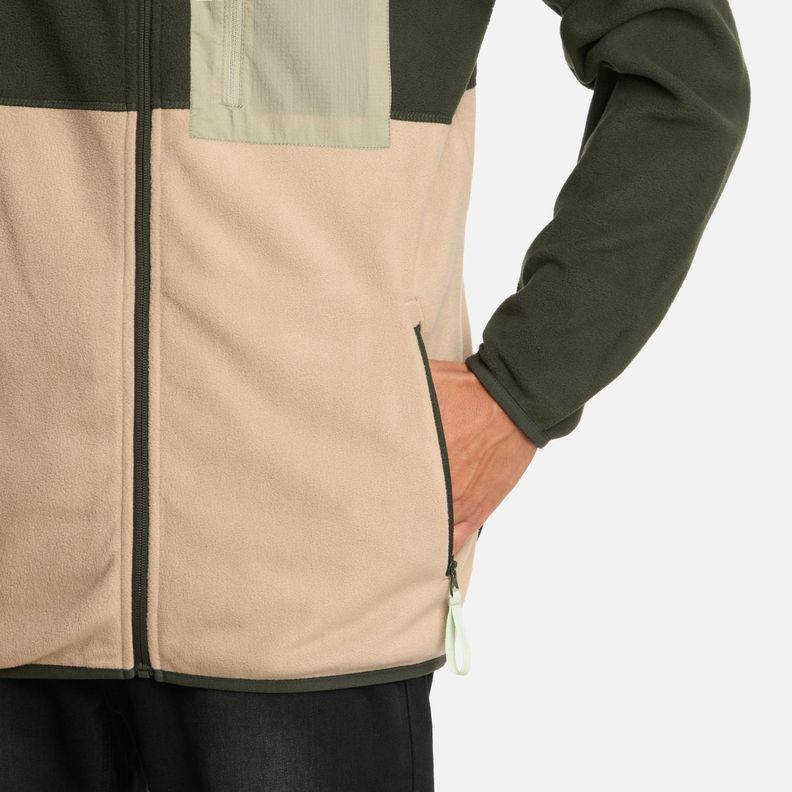 Polerón Hombre Leñero Verde Militar Haka Honu I25-4