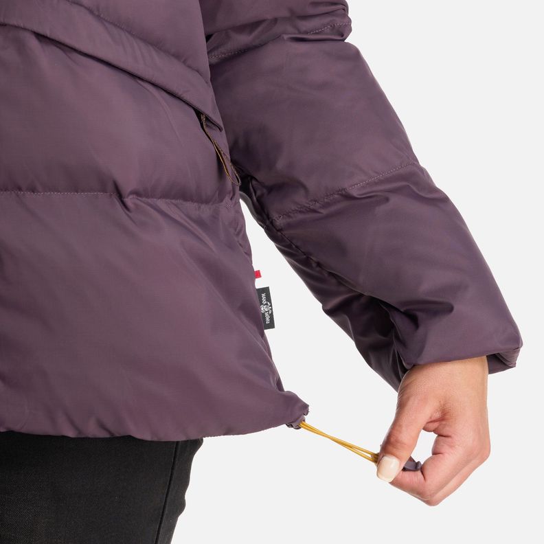 Chaqueta Mujer Queñoa Morado Oscuro Haka Honu-6