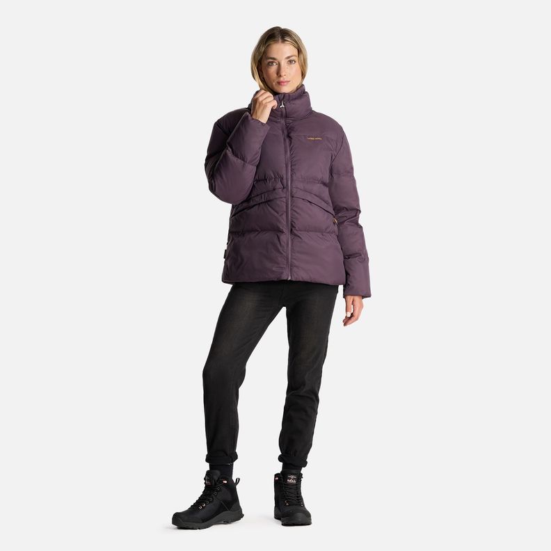 Chaqueta Mujer Queñoa Morado Oscuro Haka Honu-8