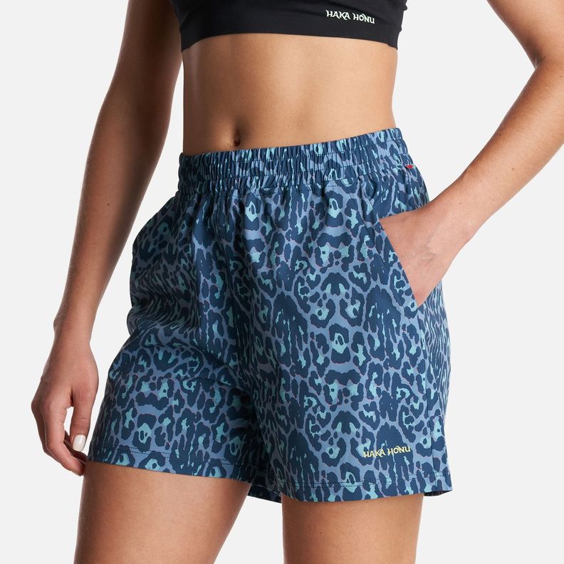 Short Mujer Canchera Print Petroleo Haka Honu-4