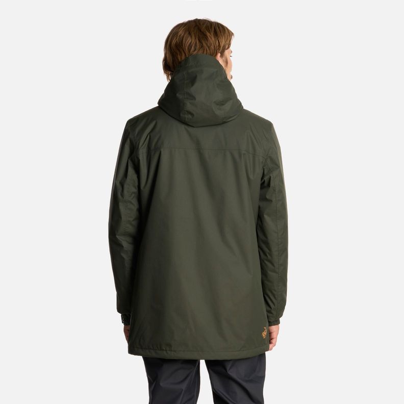 Chaqueta Hombre Terranova Verde Militar Haka Honu I25-2