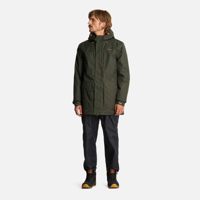 Chaqueta Hombre Terranova Verde Militar Haka Honu I25-8