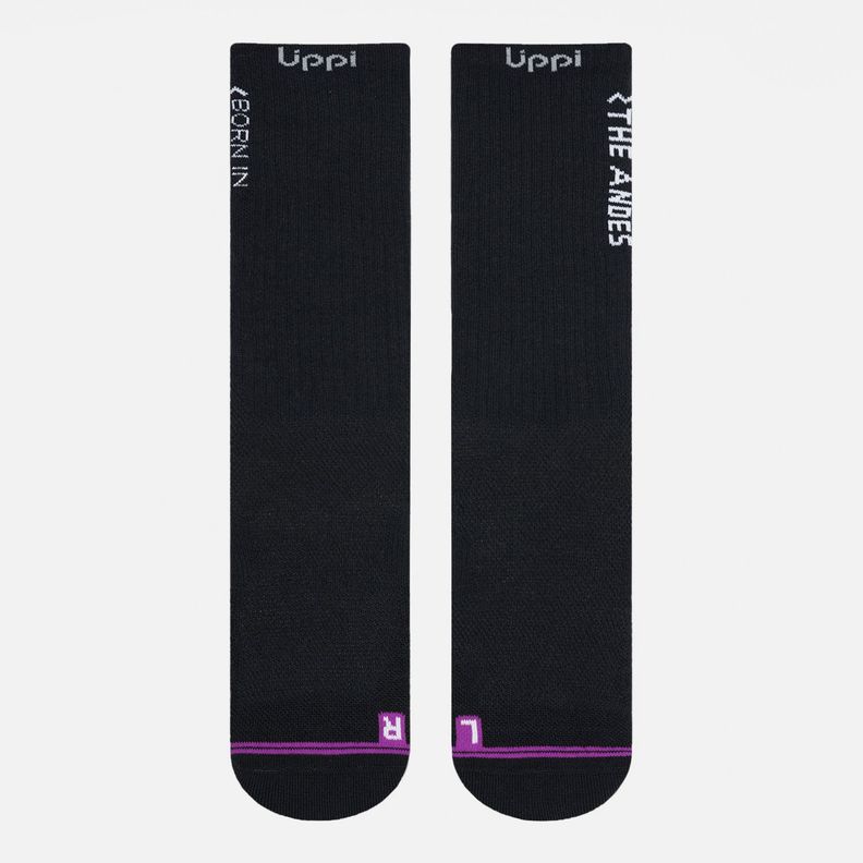 Calcetines Mujer Trekking Light Socks Negro Lippi-1