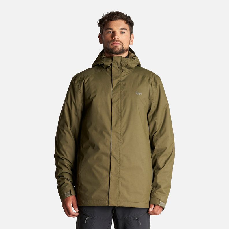 Chaqueta Hombre Suntra Steampro Hoody Jacket Verde Militar Lippi-1